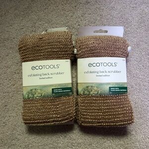 ecotools Tan Exfoliating Back Scrubbers - Pack of 2